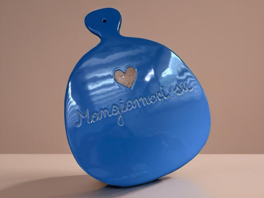 Tagliere decorativo "Mangiamoci su"