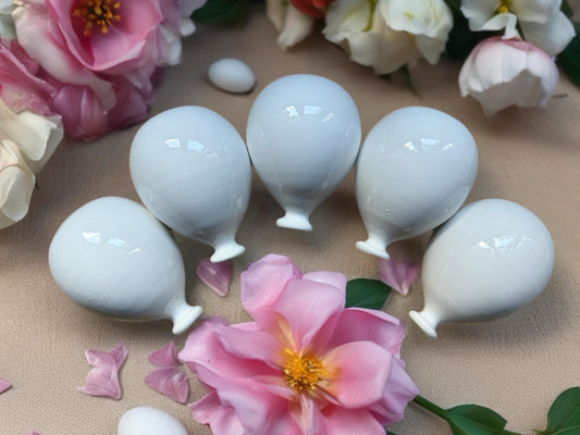 Palloncino 8 cm Bianco