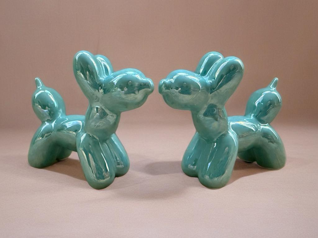 Cagnolini Balloon in Ceramica Tiffany perla