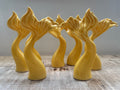 Coda di Sirena in Ceramica gialla