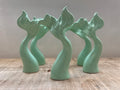 Coda di Sirena in Ceramica verde