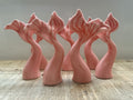 Coda di Sirena in Ceramica rosa cipria