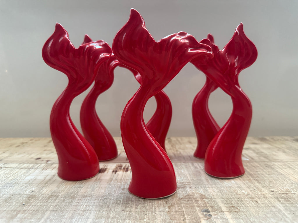 Coda di Sirena in Ceramica rossa