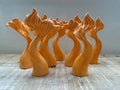 Coda di Sirena in Ceramica arancione