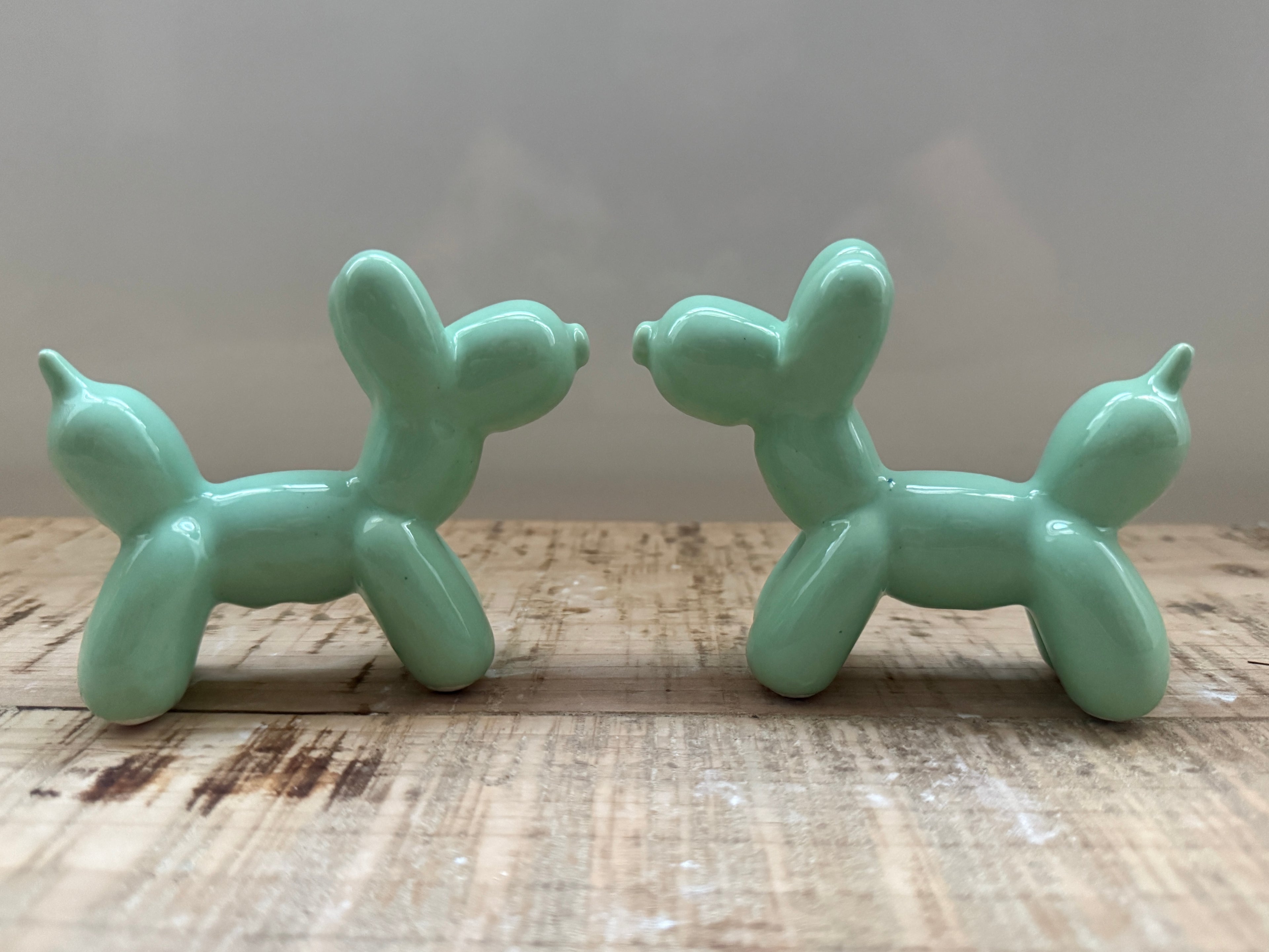 Cagnolini Balloon in Ceramica verde