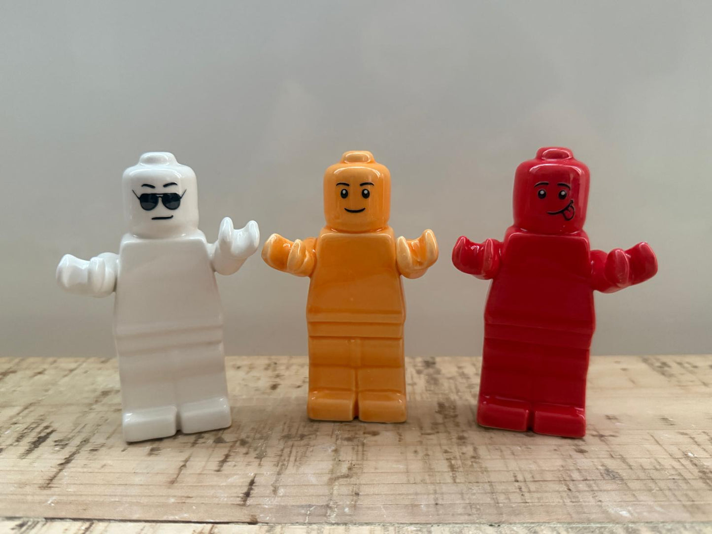 Omino colorato arancione