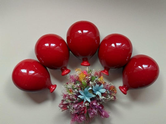 Palloncino 8 cm Rosso