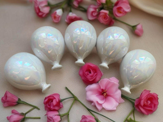 Palloncino 8 cm Bianco Perlato