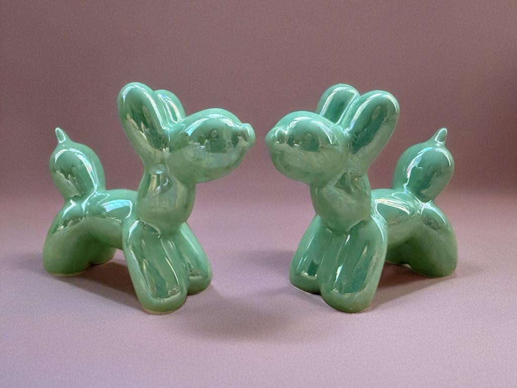 Cagnolini Balloon in Ceramica verde perla