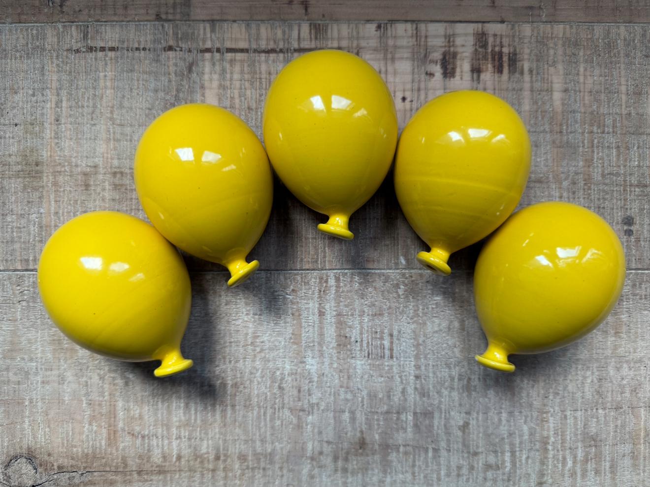 Palloncino 8 cm Giallo