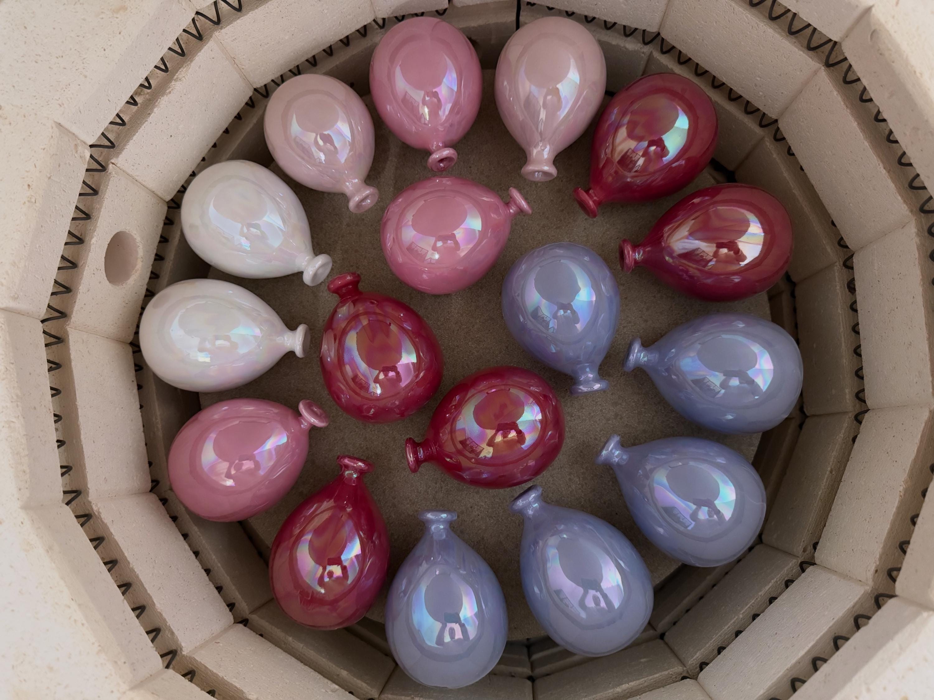 Palloncino 8 cm Lilla Perlato